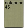 Notabene 45 door Erich Kästner