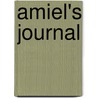 Amiel's Journal door Henri-frederic Amiel