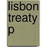 Lisbon Treaty P door Paul Craig