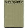 Gapra-Meditation by Thomas Pfitzer