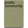 Poetic Community door Stephen Voyce