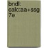 Bndl: Calc:Aa+Ssg 7E