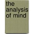 The Analysis of Mind