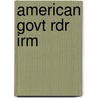 American Govt Rdr Irm door Diiulio