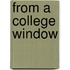 From a College Window