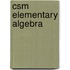 Csm Elementary Algebra