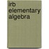 Irb Elementary Algebra