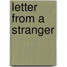 Letter from a Stranger by Bradford