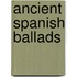 Ancient Spanish Ballads