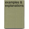 Examples & Explanations by Robert E. Oliphant