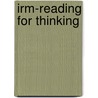 Irm-Reading for Thinking door G. Fleming