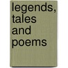 Legends, Tales And Poems by Gustavo Adolfo Becquer