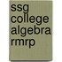 Ssg College Algebra Rmrp