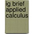 Ig Brief Applied Calculus