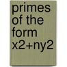 Primes of the Form X2+ny2 door David A. Cox