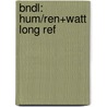 Bndl: Hum/Ren+Watt Long Ref door Schiffman