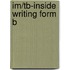 Im/Tb-Inside Writing Form B