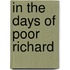 In the Days of Poor Richard