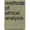 Methods of Ethical Analysis door Nimi Wariboko