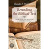 Rereading the Biblical Text door Claude F. Mariottini