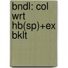 Bndl: Col Wrt Hb(Sp)+Ex Bklt door Vandermey