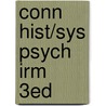 Conn Hist/Sys Psych Irm  3Ed door Thorne