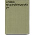 Underst Research/Myreskit Pk