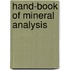 Hand-Book Of Mineral Analysis