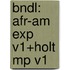 Bndl: Afr-Am Exp V1+Holt Mp V1