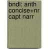 Bndl: Anth Concise+Nr Capt Narr door Lauter