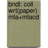 Bndl: Coll Wrt(Paper) Mla+Mlacd by Vandermey