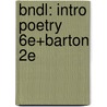 Bndl: Intro Poetry 6E+Barton 2E door Deroche