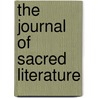 the Journal of Sacred Literature by John Kitto