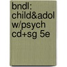 Bndl: Child&Adol W/Psych Cd+Sg 5E door Seifert