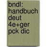Bndl: Handbuch Deut 4E+Ger Pck Dic door Rankin