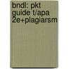 Bndl: Pkt Guide T/Apa 2E+Plagiarsm door Perrin