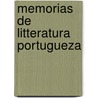 Memorias de Litteratura Portugueza door Academia Das Ciencias De Lisboa