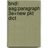 Bndl: Aag:Paragraph 3E+New Pkt Dict