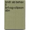 Bndl: Ab Behav Ll Brf+Sg+Clipson Abn door Sue