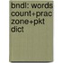 Bndl: Words Count+Prac Zone+Pkt Dict