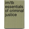 Im/Tb Essentials of Criminal Justice door Siegel