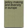 Policy-Making and Diversity in Europe door Adrienne H�ritier