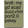 Bndl: Ms Gd Acad Succ+Hm Port2.0 Pskey door Master Student
