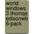 World Windows 3 Thomas Edisonwb 6-Pack