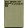 Bndl: Contemp Am Poetry8E+Whit5E+Nr Cap door Poulin