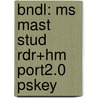 Bndl: Ms Mast Stud Rdr+Hm Port2.0 Pskey door Master Student