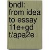 Bndl: from Idea to Essay 11E+Gd T/Apa2E door Mccuen
