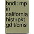 Bndl: Mp in California Hist+Pkt Gd T/Cms