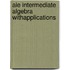 Aie Intermediate Algebra Withapplications