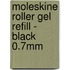 Moleskine Roller Gel Refill - Black 0.7mm